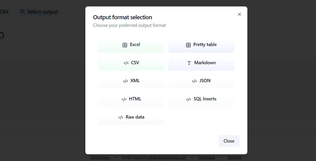 Airtable Data Extraction other formats