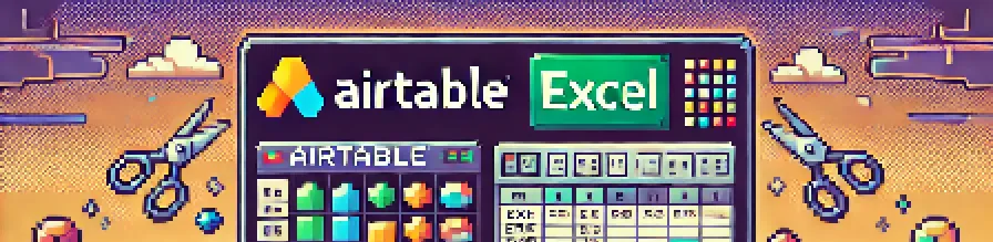 Airtable Excel export symbolic visualization